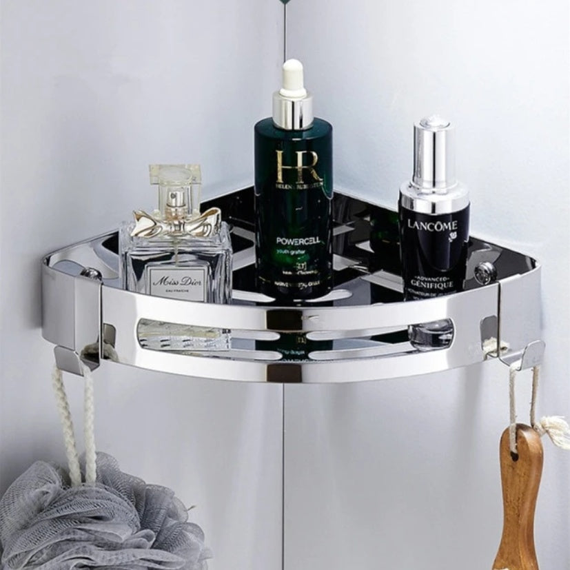 Stainless Steel Corner Shower Shelf