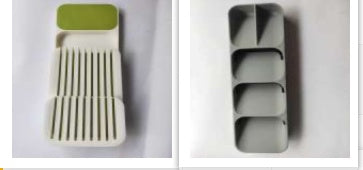 Cutlery Storage Tray Knife Holder Spoon Plastic Container plateau Knife Block Holder